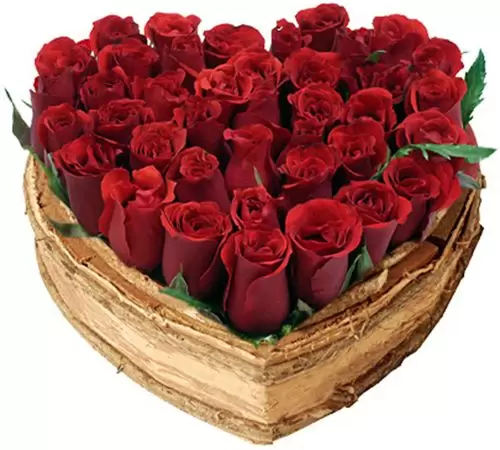 Entrega de Arranjo de Rosas